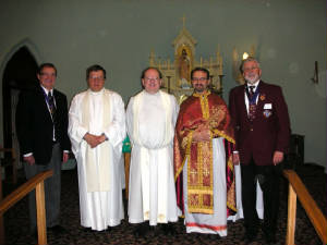 KOFC 4949 and KOFC 12202 celebrated togther the Necrology mass in 2011. Mass was held in St. James Church